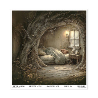 ITD: 12x12 inches paper pack MOUSE WORLD (interior)