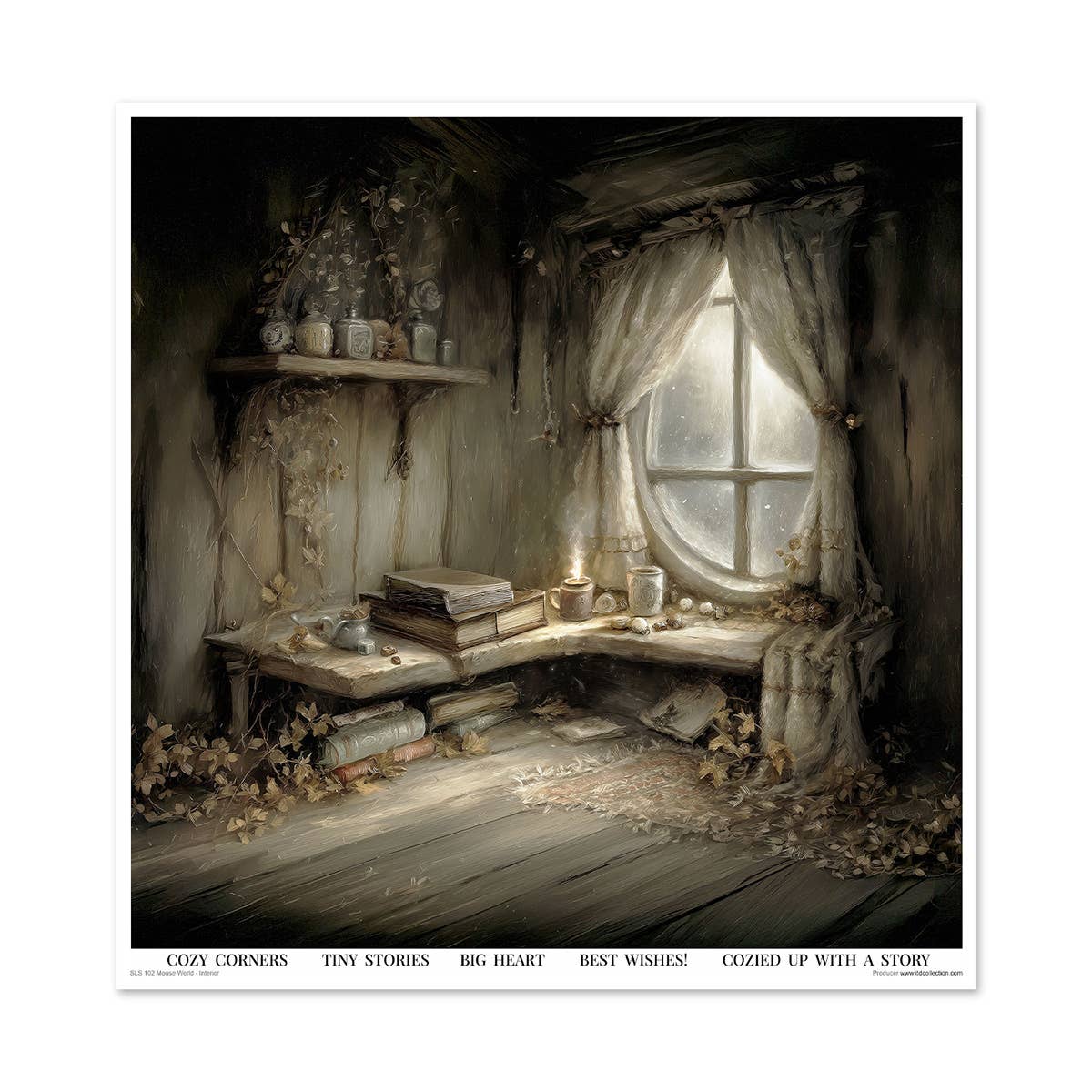 ITD: 12x12 inches paper pack MOUSE WORLD (interior)