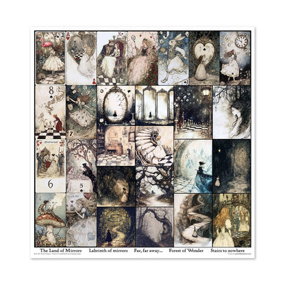 ITD: 12x12 inches paper pack ALICE'S MAGIC 1