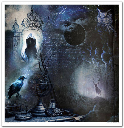 ITD: 12x12 inches paper pack AN UNDISCOVERED MAGIC WORLD