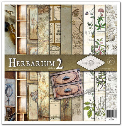 ITD: 12x12 inches paper pack HERBARIUM 2