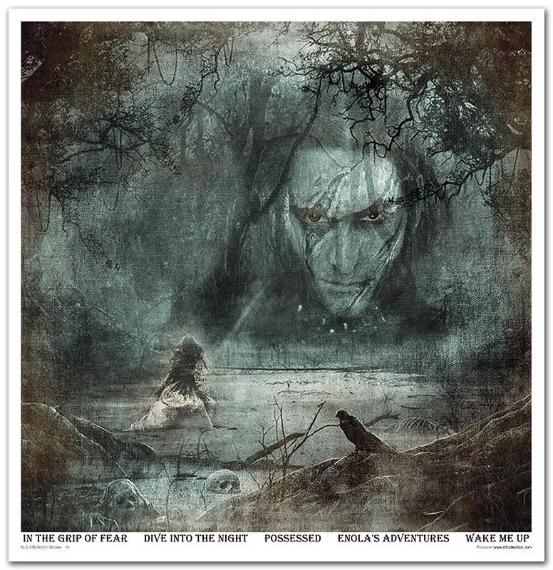 ITD: 12x12 inches paper pack GOTHIC STORIES
