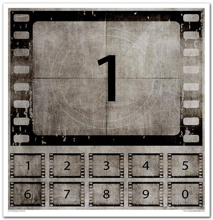 ITD: 12x12 inches paper pack MAGIC OF CINEMA
