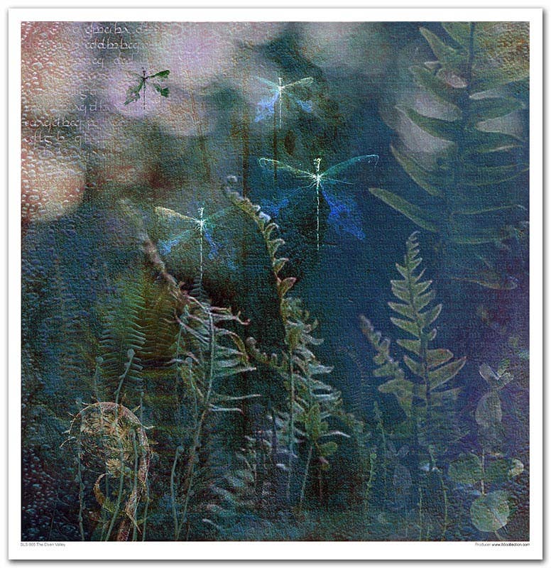 ITD: 12x12 inches paper pack THE ELVEN VALLEY