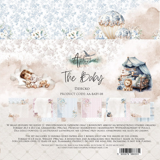 PREORDINE: Alchemy of Art paper pack 8x8 inches The Baby