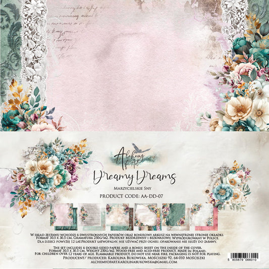 PREORDINE: Alchemy of Art paper pack 12x12 inches Dreamy Dreams