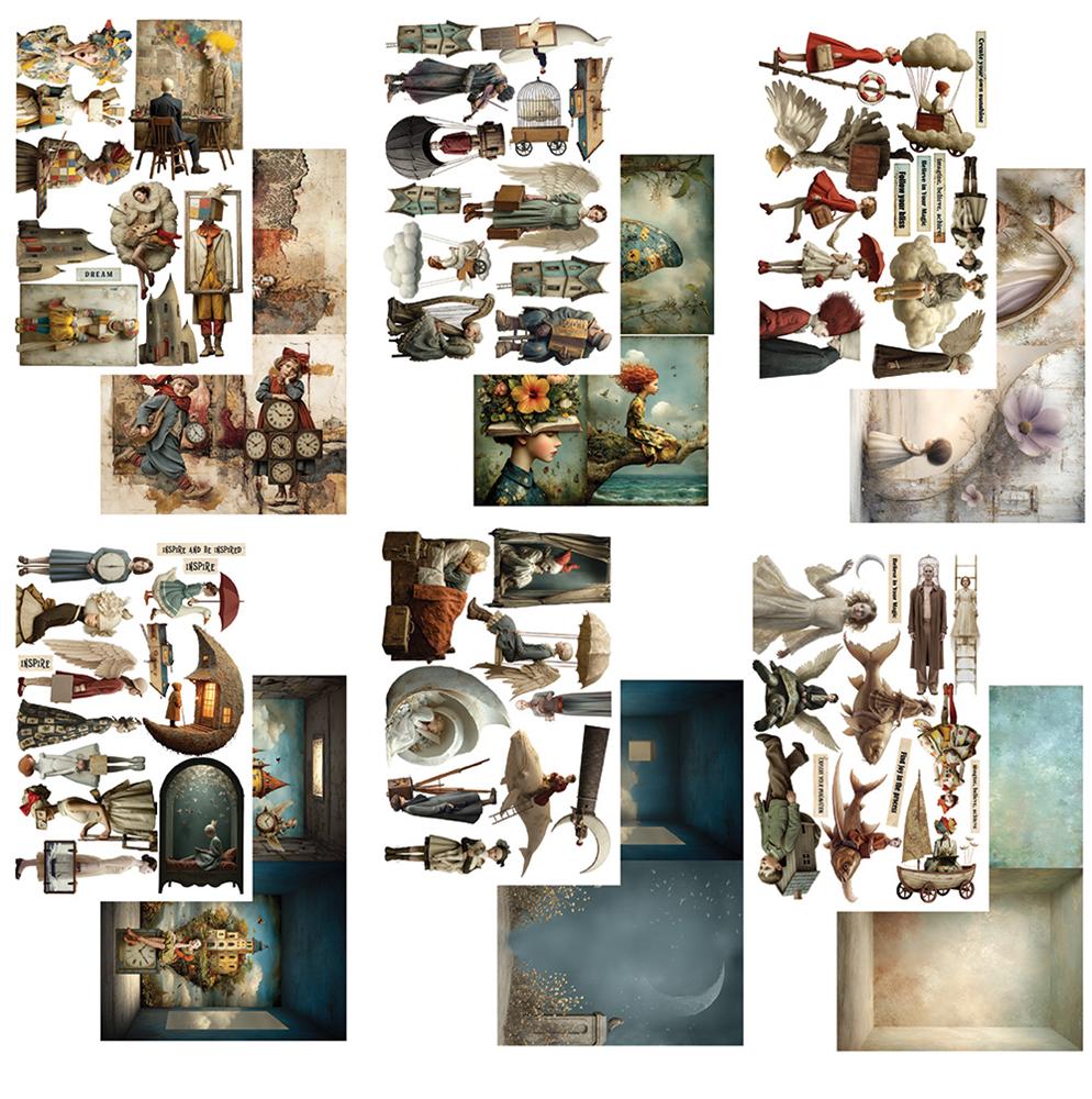Alchemy of Art: Art Journal and Collage Book the Land of Art - ART 2