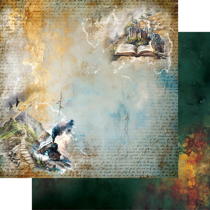 Alchemy of Art: Legends of the magic school 12x12 Inch paper pack