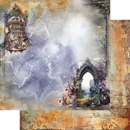 Alchemy of Art: Legends of the magic school 12x12 Inch paper pack
