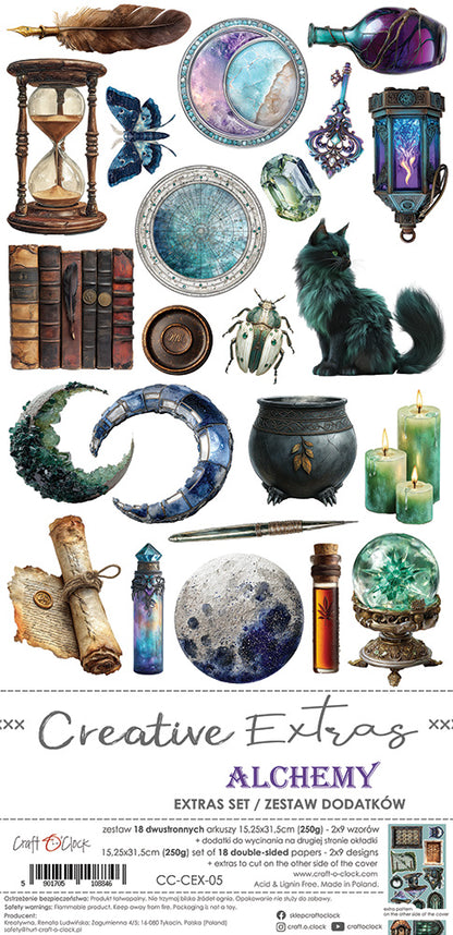 Craft O' Clock: Alchemy creative extras paper pack 6x12 inch
