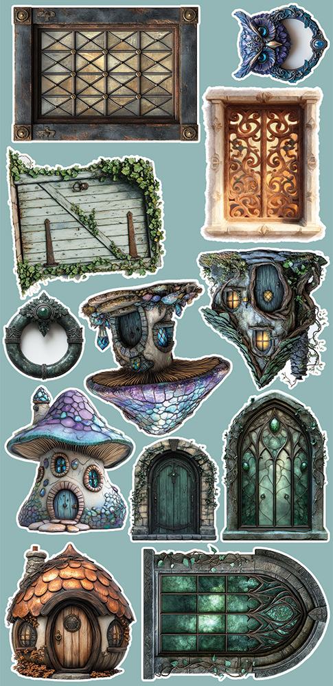 Craft O' Clock: Alchemy creative extras paper pack 6x12 inch