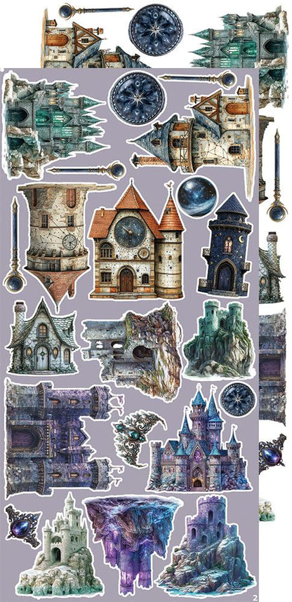 Craft O' Clock: Magic creative extras paper pack 6x12 inch