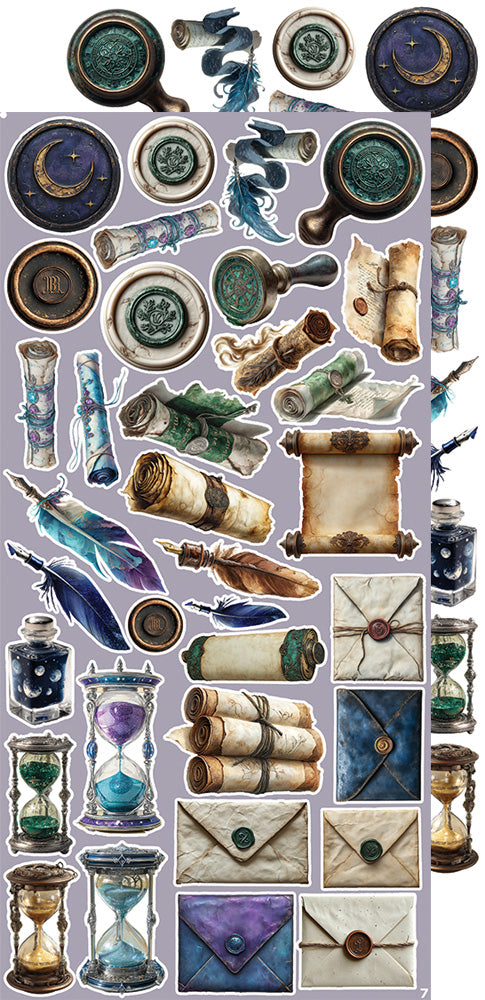 Craft O' Clock: Magic creative extras paper pack 6x12 inch