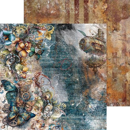 Craft O' Clock: Mists Of Tollbox Town paper pad 6x6 inch