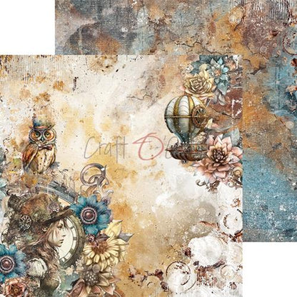 Craft O' Clock: Mists Of Tollbox Town paper pad 6x6 inch