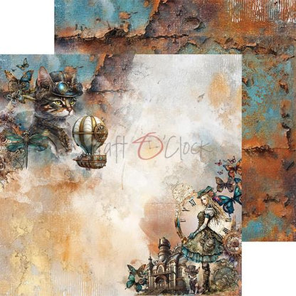 Craft O' Clock: Mists Of Tollbox Town paper pad 6x6 inch