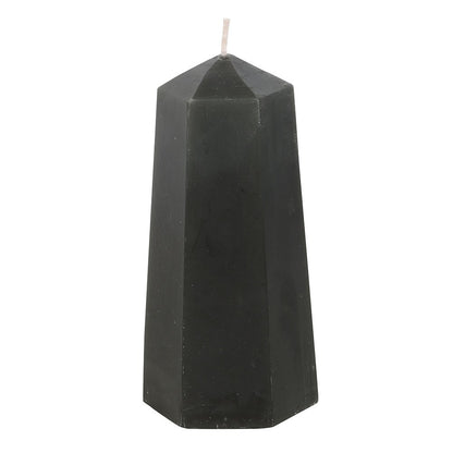 Candela Crystal Black Obsidian - Protezione