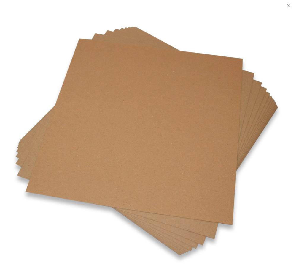 CraftUK: cardstock kraft 12x12 inches 280g 10x pcs