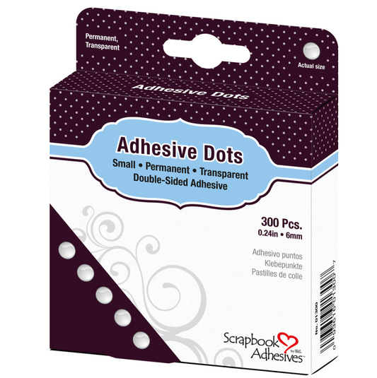 Scrapbook Adhesive: Adhesive Dots Small 6mm