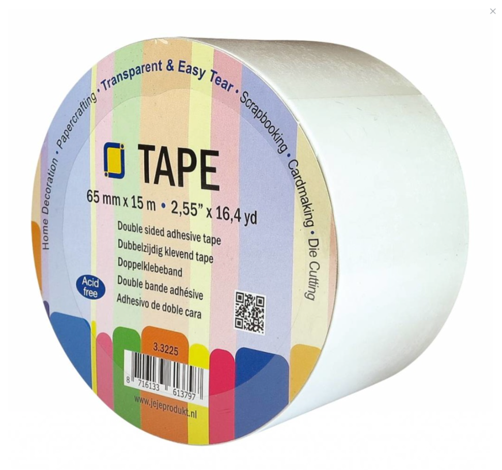 Jeje: Double Sided Adhesive Tape 65 mm