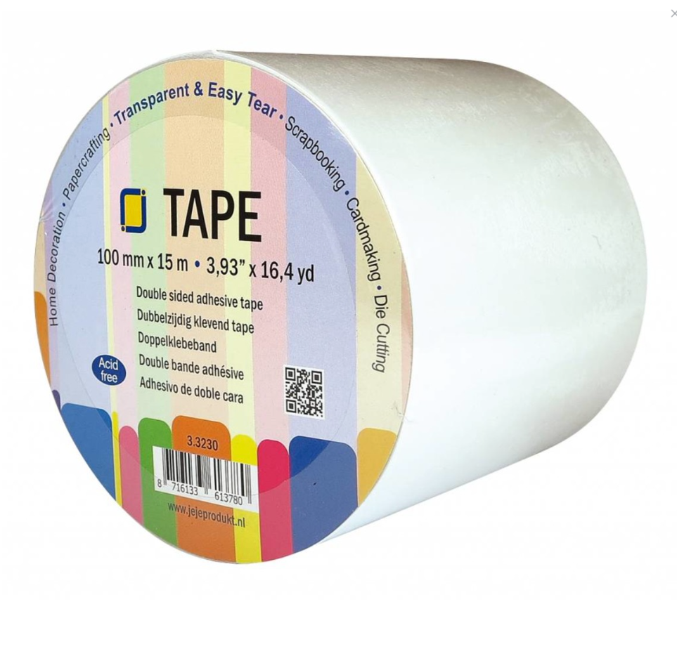 Jeje: Double Sided Adhesive Tape 100 mm