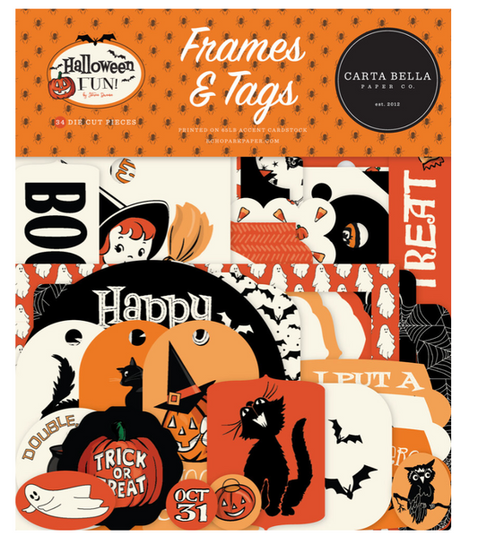 PREORDINE: CartaBella - Halloween Fun Frames & Tags