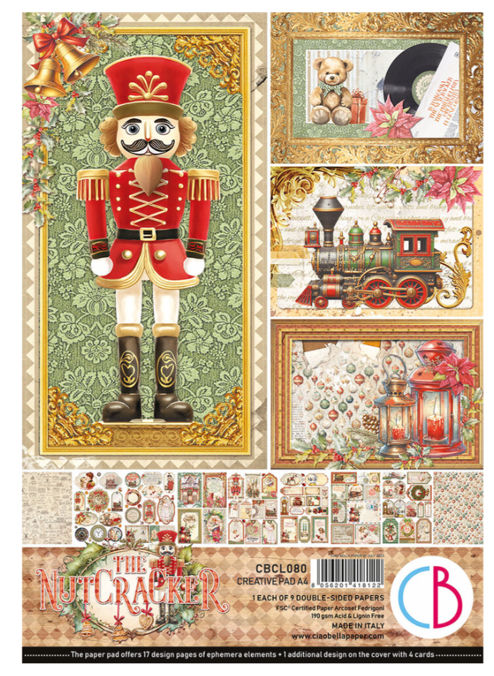 PREORDINE: CiaoBella - The Nutcracker A4 Creative Pad (9pcs)