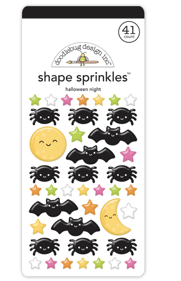 PREORDINE: Doodlebug -  Halloween Night Shape Sprinkles