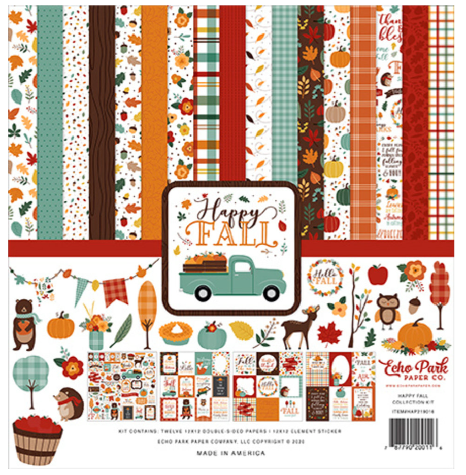 PREORDINE: EchoPark - Happy Fall 12x12 Inch Collection Kit