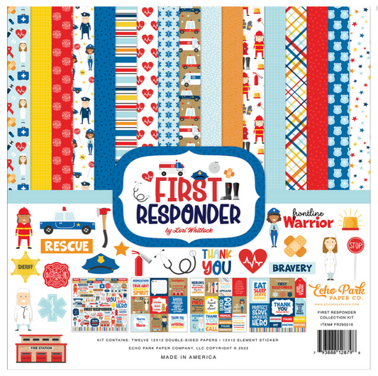 PREORDINE: EchoPark - First Responder 12x12 Inch Collection Kit