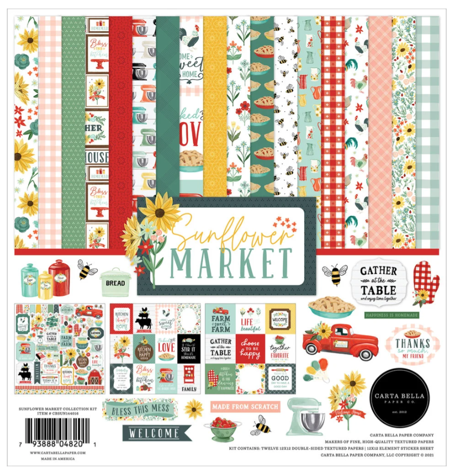 PREORDINE: CartaBella - Sunflower Market Collection Kit