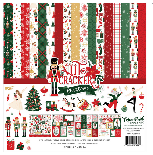 PREORDINE: EchoPark - Nutcracker Christmas 12x12 Inch Collection Kit