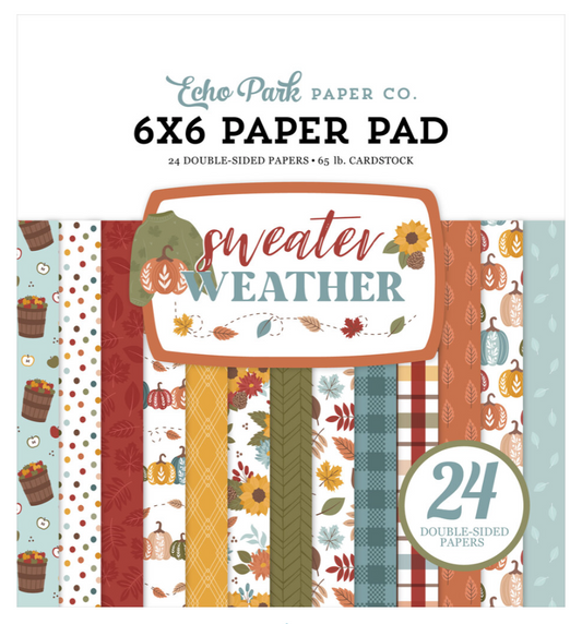 PREORDINE: EchoPark - Sweater Weather 6x6 Inch Paper Pad