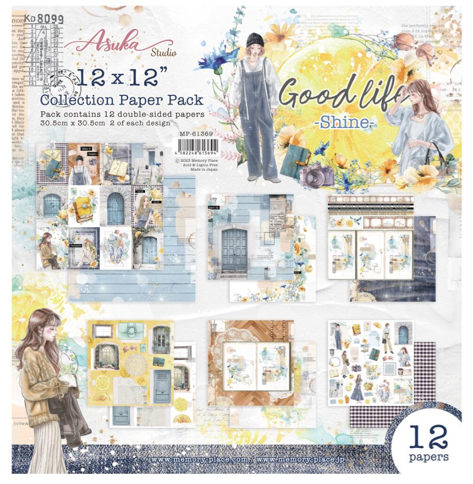 PREORDINE: MemoryPlace - Good Life Shine 12x12 Inch Paper Pack (MP-61369)