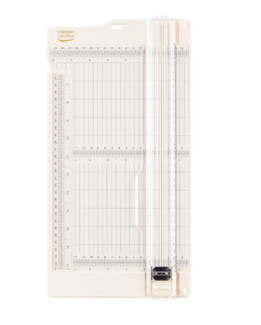 PREORDINE: Vaessen Creative • Paper Cutter With Scoring Tool 15x30.5cm Ivory