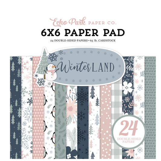 PREORDINE: EchoPark Winterland 6x6 Inch Paper Pad