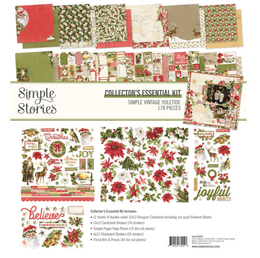 PREORDINE: Simple Stories Simple Vintage Yuletide Collectors Essentials Kit