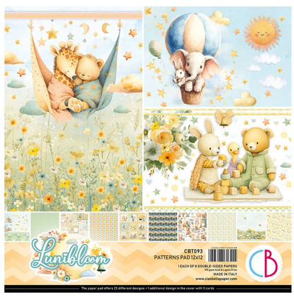 PREORDINE: CiaoBella Lunibloom 12x12 Inch Patterns Pad