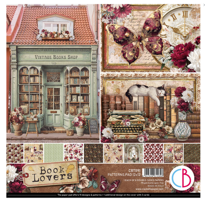 PREORDINE: CiaoBella Book Lovers 12x12 Inch Patterns Pad