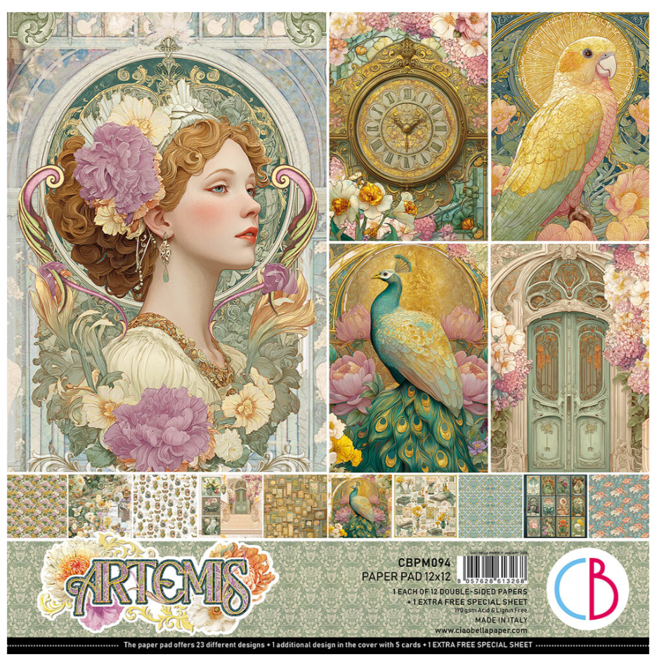 PREORDINE: CiaoBella Artemis 12x12 Inch Patterns Pad