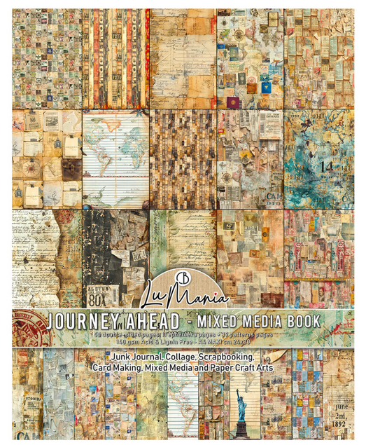 PREORDINE: CiaoBella A4 Maxi Mixed Media Book Journey Ahead 