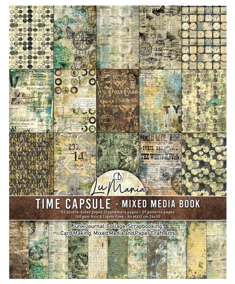 PREORDINE: CiaoBella A4 Maxi Mixed Media Book Time Capsule
