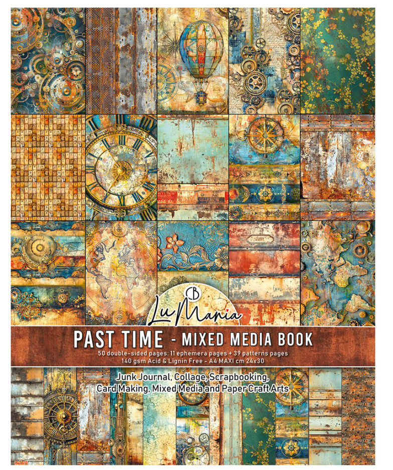 PREORDINE: CiaoBella A4 Maxi Mixed Media Book Past Time