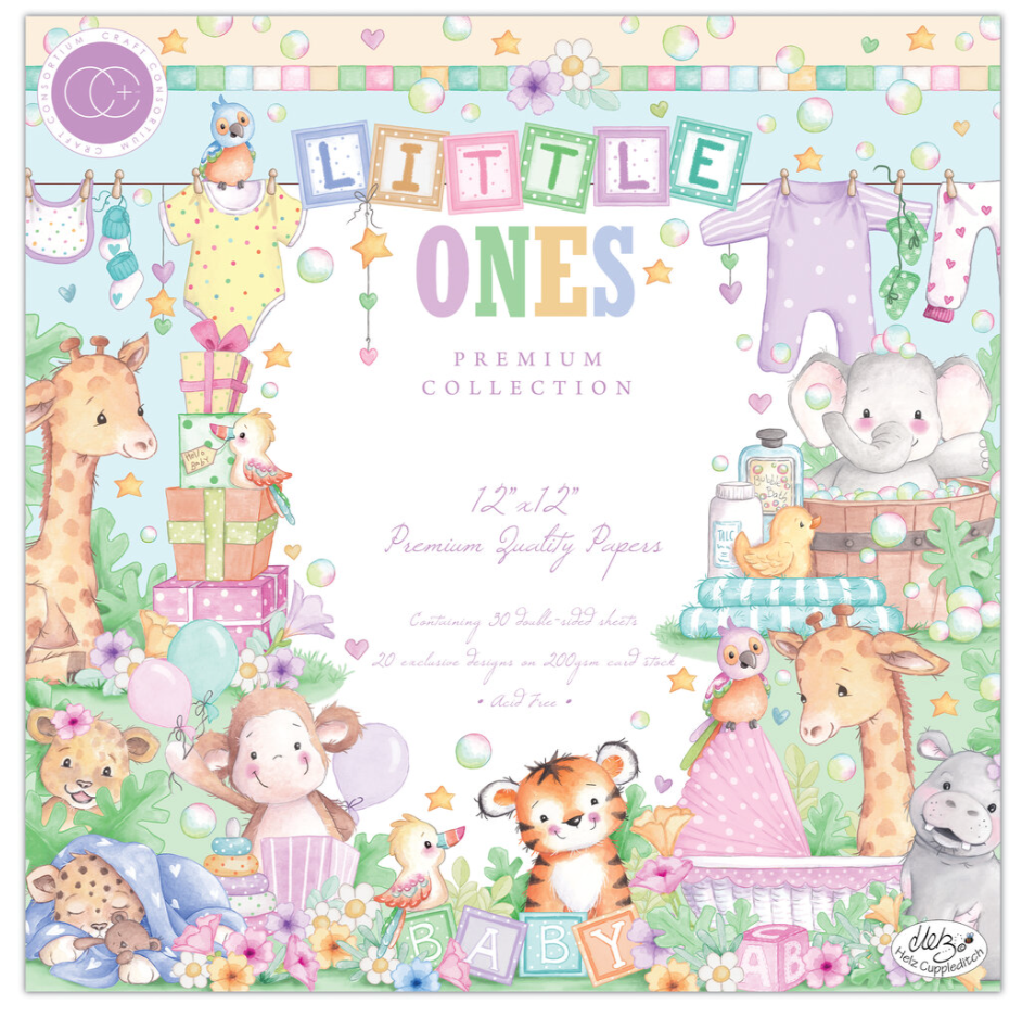 PREORDINE: Craft Consortium Little Ones 12x12 Inch Premium Paper Pad