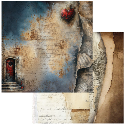 Alchemy of Art: Behind Closed Doors 12x12 Inch paper pack