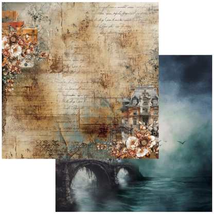 Alchemy of Art: Behind Closed Doors 12x12 Inch paper pack