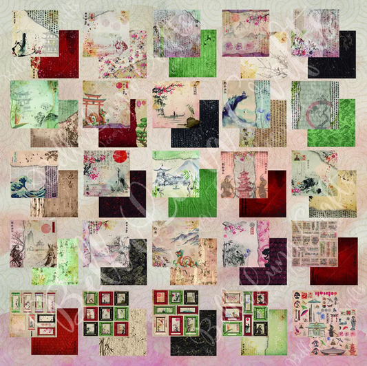 BellaLuna Crafts: Love in Japan 12x12 Inch paper pack