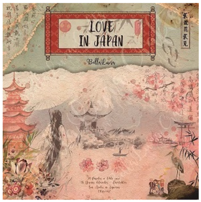 BellaLuna Crafts: Love in Japan 12x12 Inch paper pack