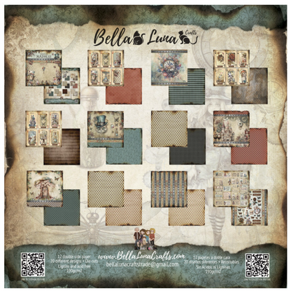 BellaLuna Crafts: Madness Basicos 12x12 Inch paper pack