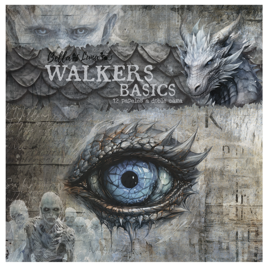 BellaLuna Crafts: Walkers Basicos 12x12 Inch paper pack